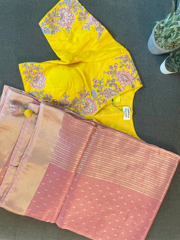 Gul Kora Banarsee Saree