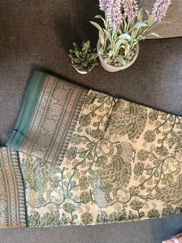 Chhaap Kalamkari Saree