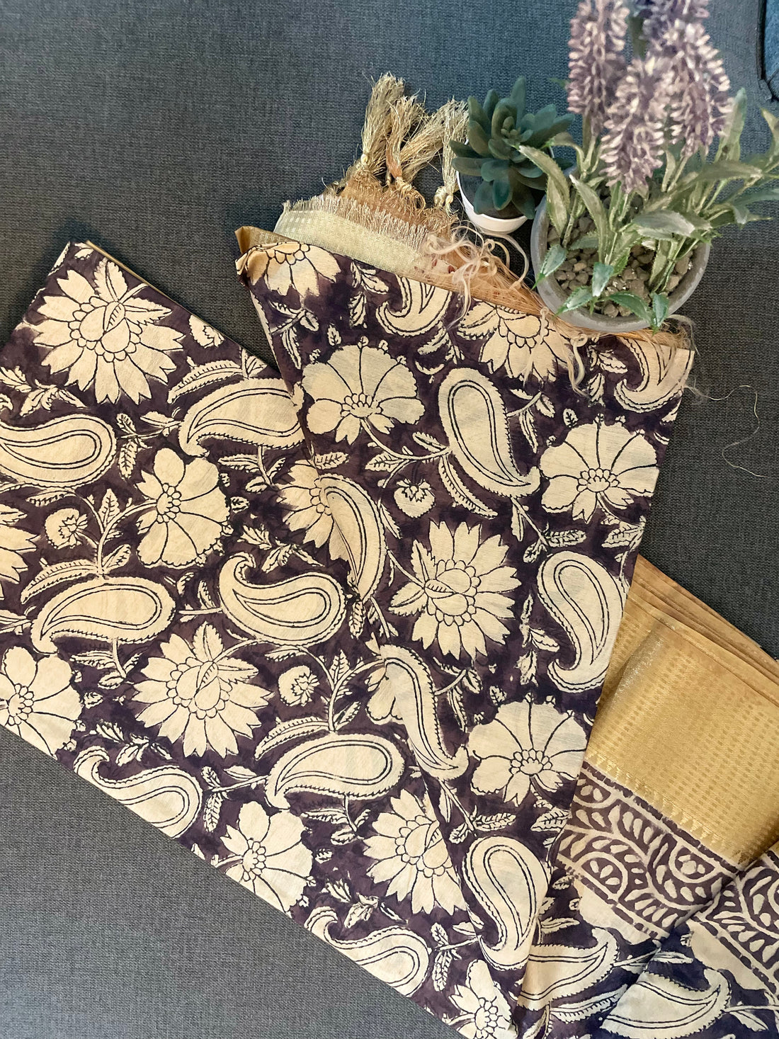 Kalamkaari Gatha Saree