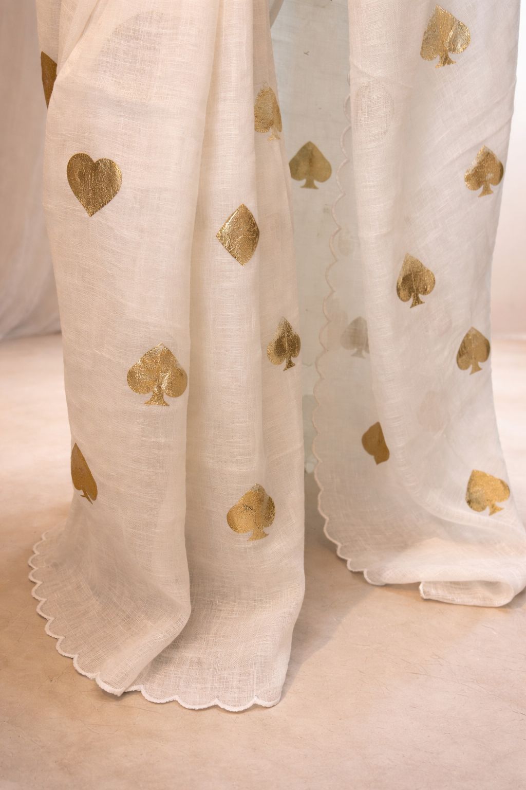 Chandni Linen Saree
