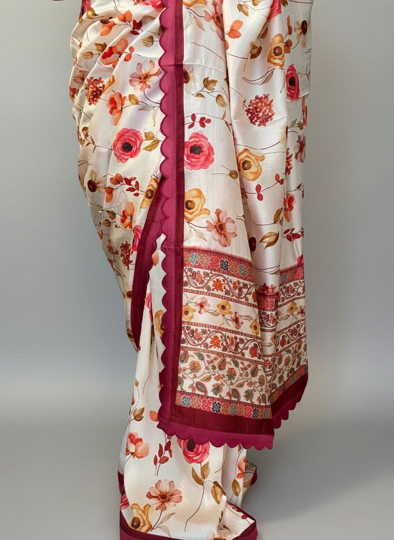 Gulzar Floral Saree