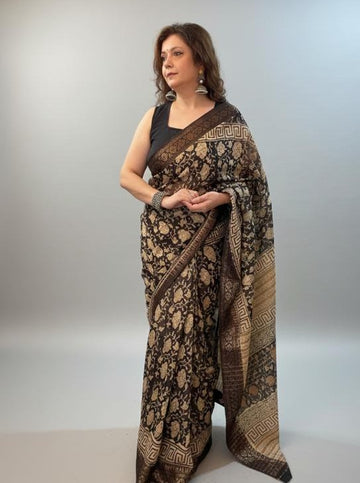 Kalamkaari Gatha Saree