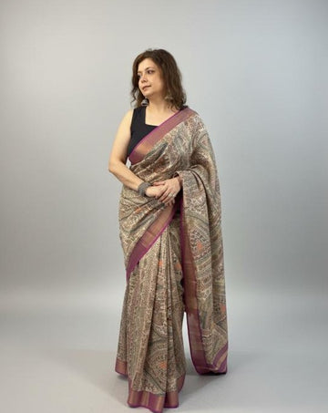 Rasrang Madhubani Saree
