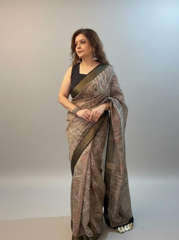 Rasrang Madhubani Saree