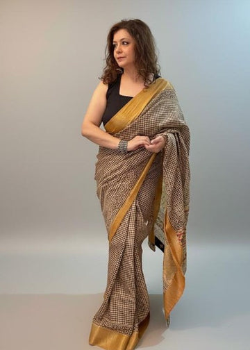 Kalamkaari Gatha Saree